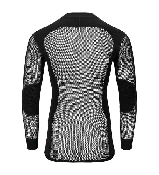 WoolNet Original Crewneck M's Jet Black | Aclima.com