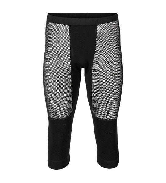 WoolNet Original longs 3/4 M's Jet Black | Aclima.com