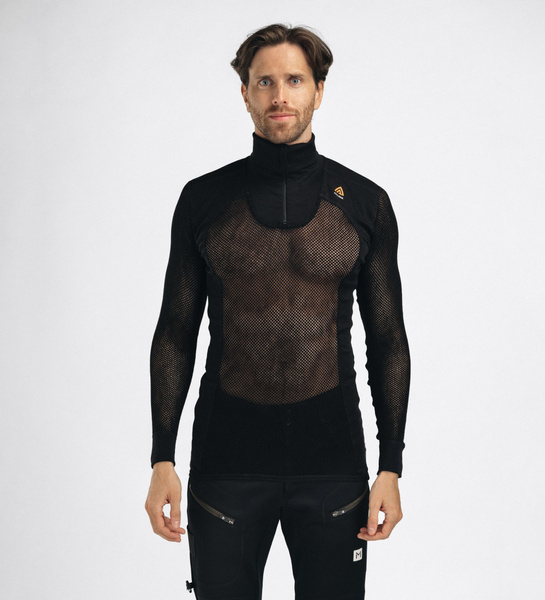 WoolNet Original Longs 3/4 M's Jet Black | Aclima.com