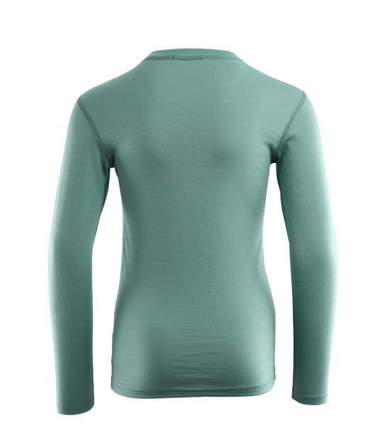 LightWool 140 Crewneck Jr Oil Blue | Aclima.com