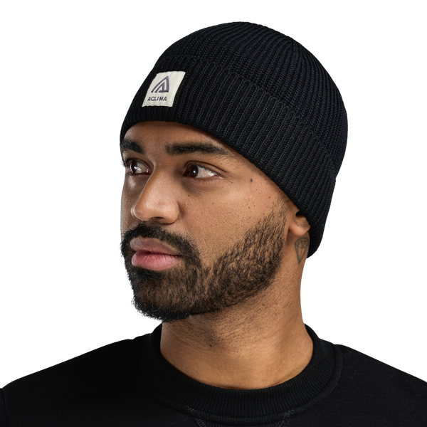 Explorer Beanie Jet Black | Aclima.com