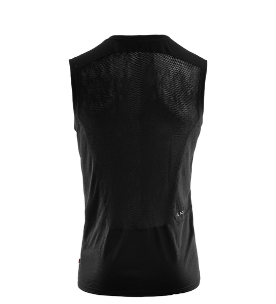LightWool 140 Sports Singlet M's Jet Black | Aclima.com