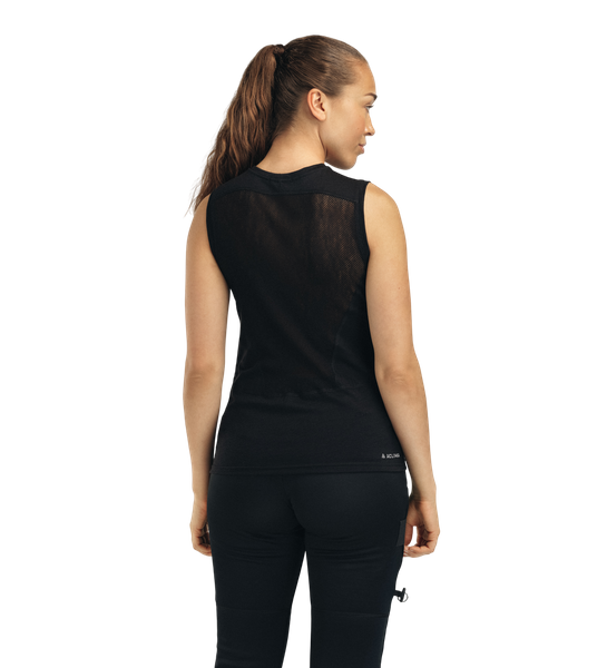 トップス ACLIMA Light Wool Sports Singlet LightWool 140 Sports Singlet W's Jet Black | Aclima.com
