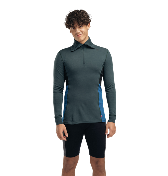 WarmWool Polo M's Jet Black | Aclima.com