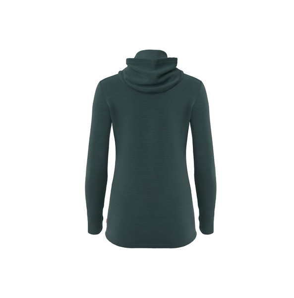 StreamWool Hoodie W's Green Gables | Aclima.com
