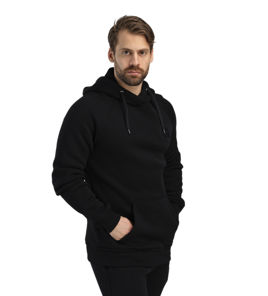 FleeceWool V2 Hoodie M's Jet Black | Aclima.com