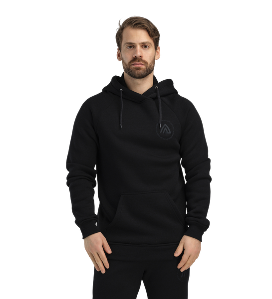 FleeceWool V2 Hoodie M's Jet Black | Aclima.com