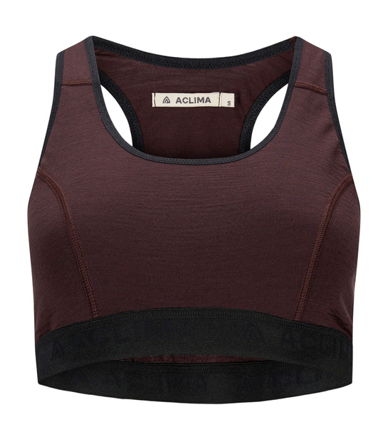 LightWool 180 Sports Top W's Chocolate Plum | Aclima.com