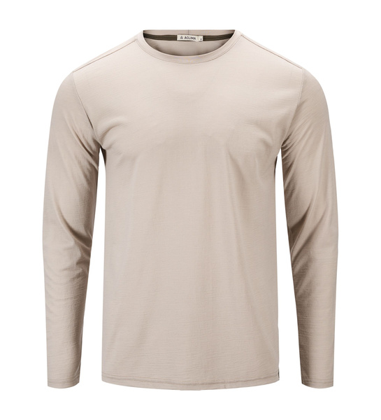 トップス ACLIMA Light Wool 180 Crewneck size S LightWool 180 Crewneck M's Simply Taupe | Aclima.com