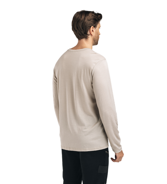 LightWool 180 Crewneck M's Simply Taupe | Aclima.com