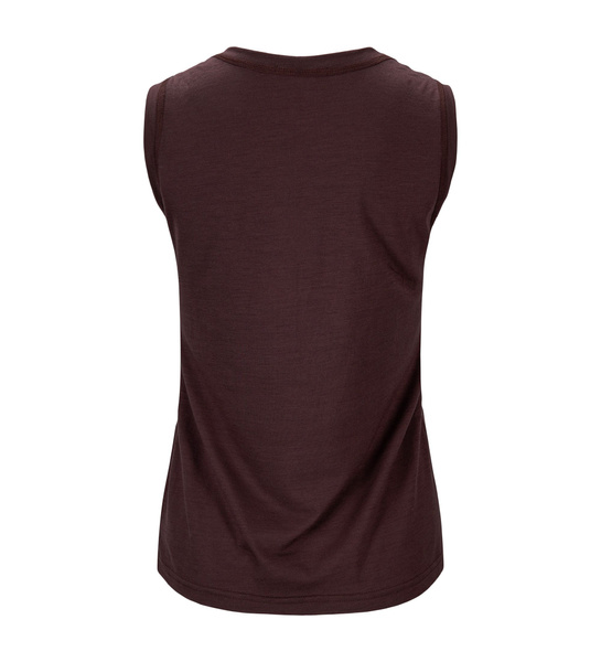 LightWool 140 Singlet V2 W's Chocolate Plum | Aclima.com